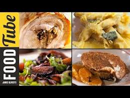 Jamie S Italian Christmas Cracker Ravioli Balsamic Potatoes Porchetta And Tiramisu Chann Balsamic Potatoes Jamie S Italian Jamie Oliver Recipes Christmas