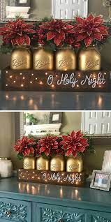 Christmas Table Decor Christmas Centerpiece Masonjardecor Ad Farmhousedecor Christmas Table Decorations Diy Diy Christmas Table Easy Christmas Diy