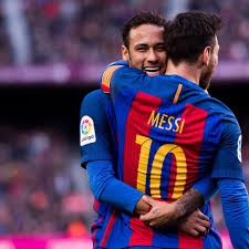 Lionel messi and neymar shared a long embrace after the brazilian sought out his friend to congratulate him following the end of the copa america. Neymar Sends Message To Lionel Messi After Psg Draw Barcelona In Champions League Mirror Online
