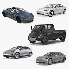 Free 3d models obj cars. Tesla Cars 3d Models Collection 4 3d Model 299 Max Obj Ma Fbx C4d 3ds Free3d