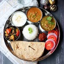 North Indian Thali Vegetable Side Dishes Vegetable Sides Indian Food Recipes