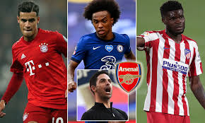 Latest london news, business, sport, showbiz and entertainment from the london evening standard. Philippe Coutinho Thomas Partey And Willian Mikel Arteta S Arsenal Transfer Targets Daily Mail Online