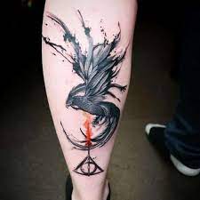 Harry Potter Tattoos For Men Harry Potter Tattoos Tattoos For Guys Harry Potter Phoenix Tattoo