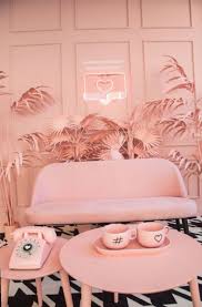 17 Cute Pink Aesthetic Love Pink Room Pink Living Room Living Room Designs