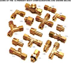 legris brass compression fittings 1