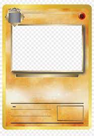 They love being creative and making pokemon. Pokemon Trading Card Game Pokemon Playing Card Orange Fight Pokemon Card Template Clipart 5937321 Pikpng