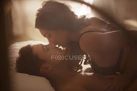 After _ kissing scene couple kissing in bed. Sensual Young Couple Kissing On Bed Attractive Passion Stock Photo 199744208