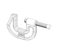 C Clamp For Beam Falsework (C90) – Muller Construction Supply