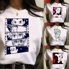 What material is this item made of? Kawaii Hunter X Hunter T Shirt Men Funny Summer Tops Cartoon Hisoka Morow Graphic Tees Harajuku Unisex Anime Hot T Shirt Male Shopee Philippines
