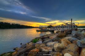 The putrajaya lake recreational centre (gps: Sunset Putrajaya Wetland Man And Nature Side By Side T Flickr