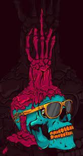 Venom On Inspirationde Skull Art Art Skull Wallpaper