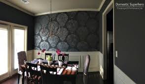 Since we moved into our house last april (2012), i have your dining room looks beautiful! Dining Room Makeover Domestic Superhero