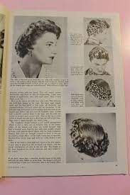 Pin Curl Setting Patterns From 1953 Pin Curls Vintage Retro Hairstyles Tutorial