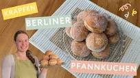 How To Make Berliner / Krapfen / Pfannkuchen - German Jam Filled Donuts