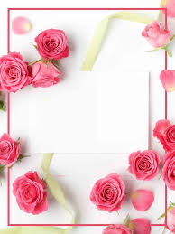 Simple Romantic Rose Valentines Day Gift Background Valentine Background Flower Background Wallpaper Floral Poster