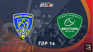 Live stream rugby union ������. 2020 21 Top 14 Asm Clermont Auvergne Vs Pau Preview Prediction The Stats Zone