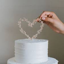 Inspired By Heart Sparklers It S Very Festive And Elegant Made With Gold Wired Pearls And Wedding Cake Topper Diy Wedding Cake Toppers Unique Diy Cake Topper