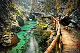 A Fabulous Hiking Trail Along The Bled Gorge In Slovenia Hiking Trails Places To See Incredible Places