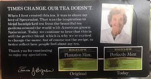 Bigelow Plantation Mint Tea Caffeine-Free, 20 Ct - Walmart.Com