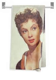 Gina Lollobrigida, Vintage Actress #9 Beach Towel