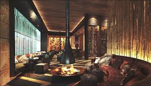 Luxurious Chedi Andermatt Hotel Mock Up Room Switzerland Chedi Hotel Andermatt Restaurant Architecture