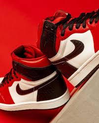 Svrn On Instagram Taking Cues From Traditional Chicago Colors With A Satin Tongue And Snakeskin Embossed Heel The In 2020 Air Jordans Jordans Shoes Sneakers Jordans