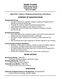 Warehouse Resume Sample Resumesdesign Cover Letter For Resume Warehouse Resume Sample Resume Templates