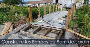 Pont Passerelle En Bois Plan De Construction Build Garden Bridge Garden Bridge Arched Garden Bridge