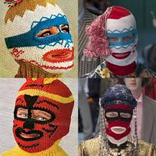 Outi Les Pyy Vastuullisuusvaikuttaja On Twitter When Designers Are Too Literately Inspired On The Left Are Ski Mask Knitting Patterns From Late 70s And On The Right Gucci Fall 2018 Balaclava Masks