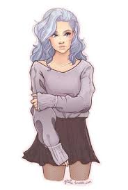 51 Ideas Hair Blue Draw Girl Character Design Girl Blue Haired Girl Girl Drawing