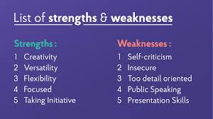 Strength and weakness answer for bank job interview 