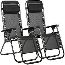 A Pair Of Zero Gravity Lounge Chairs You D Easily Find Poolside At A Resort In Hawaii Zero Gravity Chair Patio Outdoor Chairs Gravity Chair