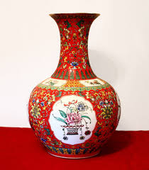 Glass, bone, ash, quartz, and. Chinese Porcelain Vase Qianlong Mark On The Bottom Side But Later Period Early Minguo Period 1912 1920 Ad Polished And Fully Decorated With Flowers Arscoin