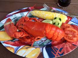 Round out the feast seafood is the star of this show but don't forget to make it a meal by adding sides. Hd Wallpaper Lobster On Plate Food Dinner Lobster Dinner Lobster Bake Wallpaper Flare