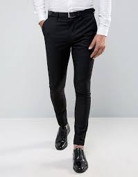 Selected Homme Super Skinny Tuxedo Suit Pants Skinny Dress Pants Men Skinny Pants Men Black Pants Men