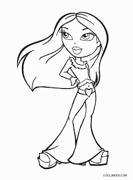 This bratz coloring pages yasmin for individual and noncommercial use only, the copyright belongs to their respective creatures or owners. Free Printable Bratz Coloring Pages For Kids