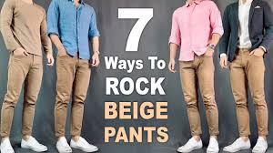 What Color Shirt Goes Well With Beige Pants? - Quora