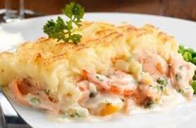 Hachis Parmentier Au Saumon Et Crevettes Ww Plat Et Recette Recettes De Cuisine Recette Hachis Parmentier Cuisine Poisson