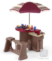 Grill Play Patio Cafe Play Kitchens By Step2 Kids Play Kitchen Pretend Play Kitchen Play Kitchen
