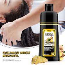 The results are shown in the end of the video. China Cheapest Factory Price Private Label Bottle Package Ginger Black Color Hair Dye Shampoo China Hair Shampoo And Hair Color Shampoo Price