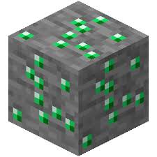 Older ex nihilo didn't seem to add this, but what about emerald mesh? Emerald Ore Minecraft Wiki