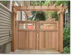 Creative Fences Deck Portland Or Wood And Iron Gates Fence Gate Design Wood Fence Gates Backyard Gates