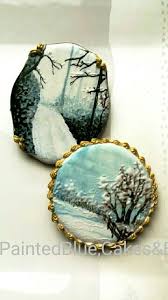 Winter Wonderland Hand Painted Christmas Cookies Hand Painted Cookies Christmas Cookies Christmas Cookies Decorated
