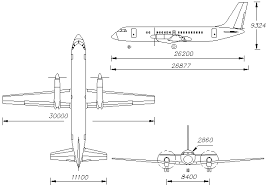 Virtual aircraft museum / ussr / russia / ilyushin. 1 3 Ilyushin Il 114