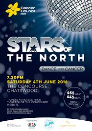 We are the only charity to work across every area of. Support Cancer Council Nsw With Stars Of The North Dance For Cancer Event Rotary Club Of Chatswood Sunrise