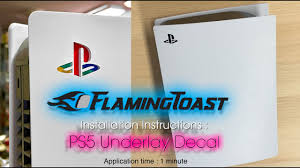 More details about the playstation 5 have arrived. Flamingtoast Playstation 5 Logo Underlay Decal Installation Instructions Youtube