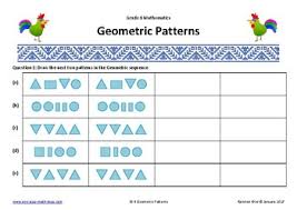 geometric patterns by one stop edu shop teachers pay teachers