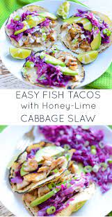 Ingredients to assemble the tacos: Pin By Jud Kno On Real Food Whole Life Recipes Easy Fish Tacos Real Food Recipes Fish Tacos With Cabbage
