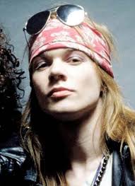 Axl Rose (birth name William Bailey) Lead Singer of the Band Guns  N'Roses-From Lafayette, Indiana. He was friends with my Uncle Mark when  they were younger. I remember him coming to my