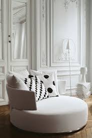 14 Stylish Solutions To Small Space Living Small Space Living Small Spaces Round Sofa